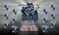 Knights Soccer banner, Knights Rapid Soccer Banner, Custom Soccer Banner, TeamsBanner