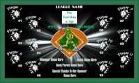 Softball Any TEAM Name BANNER Rapid Softball Banner Design