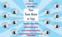 Softball Any TEAM Name BANNER Rapid Softball Banner Design