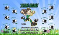 Soccer Any TEAM Name BANNER Rapid Soccer Banner Design