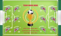 Soccer Any TEAM Name BANNER Rapid Soccer Banner Design