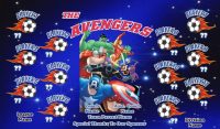 Avengers SOCCER TEAM BANNER Rapid Avengers Banner Design