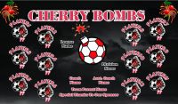 Bombs SOCCER TEAM BANNER Rapid Bombs Banner Design