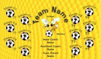 Bees SOCCER TEAM BANNER Rapid Bees Banner Design