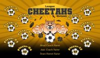 Cheetahs SOCCER TEAM BANNER Rapid Cheetahs Banner Design