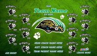 Jaguars SOCCER TEAM BANNER Rapid Jaguars Banner