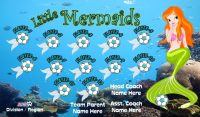 Mermaids SOCCER TEAM BANNER Rapid Mermaids Banner