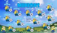 Minions SOCCER TEAM BANNER Rapid Minions Banner