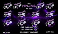 Ninjas SOCCER TEAM BANNER Rapid Ninjas Banner