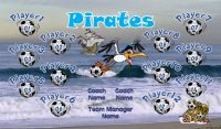 Pirates SOCCER TEAM BANNER Rapid Pirates Banner