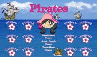 Pirates SOCCER TEAM BANNER Rapid Pirates Banner