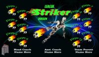 Strikers SOCCER TEAM BANNER Rapid Strikers Banner