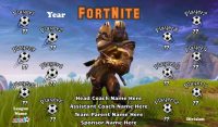 FortNite SOCCER TEAM BANNER Rapid FortNite Banner