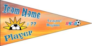 TeamsBanner Rapid Any Team Soccer Pennant Example
