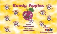 Apples Soccer Team Banner - AYSO Apples Banner - TeamsBanner