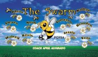 Bees Soccer Team Banner - AYSO Bees Banner - TeamsBanner