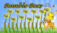 Bees Soccer Team Banner - AYSO Bees Banner - TeamsBanner