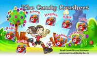 Candy Soccer Team Banner - AYSO Candy Banner - TeamsBanner