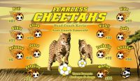 Cheetahs Soccer Team Banner - AYSO Cheetahs Banner - TeamsBanner