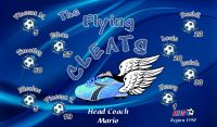 Cleats Soccer Team Banner - AYSO Cleats Banner - TeamsBanner