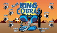 Cobras Soccer Team Banner - AYSO Cobras Banner - TeamsBanner