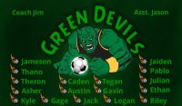 Devils Soccer Team Banner - AYSO Devils Banner - TeamsBanner