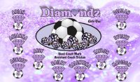 Diamond Soccer Team Banner - AYSO Diamond Banner - TeamsBanner