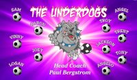 Dogs Soccer Team Banner - AYSO Dogs Banner - TeamsBanner