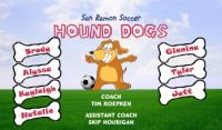 Dogs Soccer Team Banner - AYSO Dogs Banner - TeamsBanner