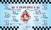 Dynamite Soccer Team Banner - AYSO Dynamite Banner - TeamsBanner