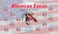 Eagles Soccer Team Banner - AYSO Eagles Banner - TeamsBanner
