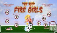 Fire Soccer Team Banner - AYSO Fire Banner - TeamsBanner