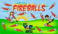 Fire Balls Soccer Team Banner - AYSO Fire Balls Banner - TeamsBanner