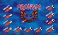 Fire Birds Soccer Team Banner - AYSO Fire Birds Banner - TeamsBanner
