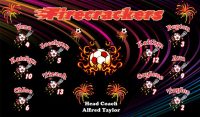 Firecrackers Soccer Team Banner - AYSO Firecrackers Banner - TeamsBanner