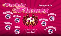 Flames Soccer Team Banner - AYSO Flames Banner - TeamsBanner