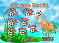 Frogs Soccer Team Banner - AYSO Frogs Banner - TeamsBanner