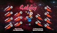 Galaxy Soccer Team Banner - AYSO Galaxy Banner - TeamsBanner