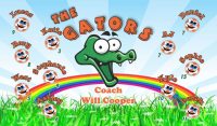 Gators Soccer Team Banner - AYSO Gators Banner - TeamsBanner