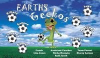 Geckos Soccer Team Banner - AYSO Geckos Banner - TeamsBanner