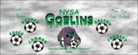 Goblins Soccer Team Banner - AYSO Goblins Banner - TeamsBanner