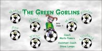 Goblins Soccer Team Banner - AYSO Goblins Banner - TeamsBanner