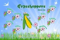 Grasshoppers Soccer Team Banner - AYSO Grasshoppers Banner - TeamsBanner