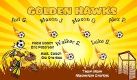 Hawks Soccer Team Banner - AYSO Hawks Banner - TeamsBanner