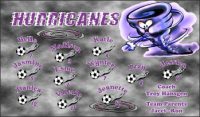 Hurricanes Soccer Team Banner - AYSO Hurricanes Banner - TeamsBanner