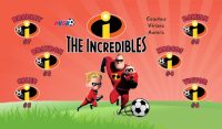 Incredibles Soccer Team Banner - AYSO Incredibles Banner - TeamsBanner