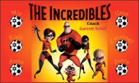 Incredibles Soccer Team Banner - AYSO Incredibles Banner - TeamsBanner