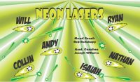 Lasers Soccer Team Banner - AYSO Lasers Banner - TeamsBanner