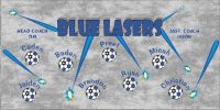 Lasers Soccer Team Banner - AYSO Lasers Banner - TeamsBanner