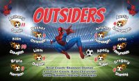 General Name Soccer Team Banner - AYSO Miscellaneous Banner - TeamsBanner